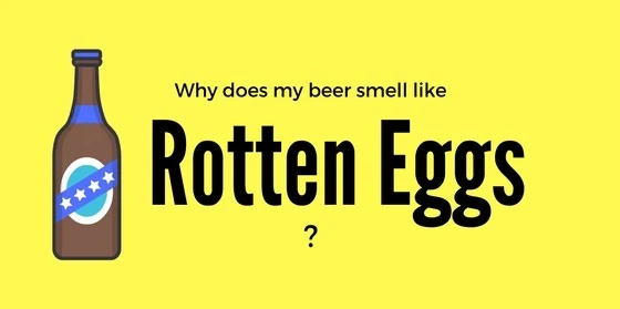 Why does my beer smell like rotten eggs?
