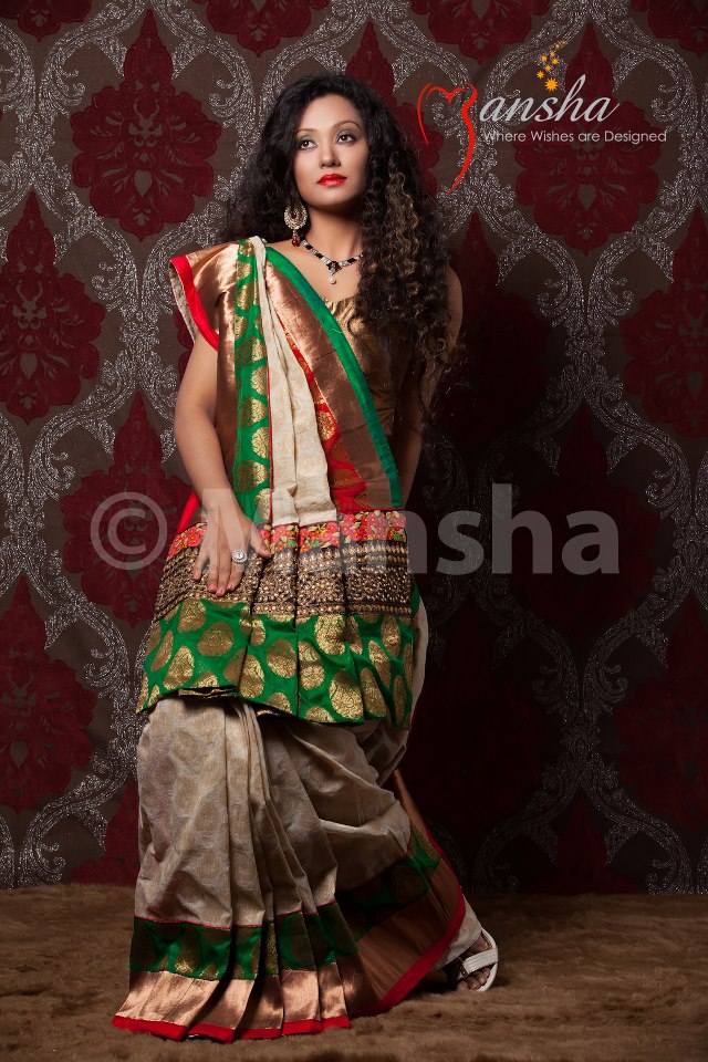 Bengali Models And Girls Wallpaper Mansha Sarees Eid And Puja Collection Bengali Latest Sarees