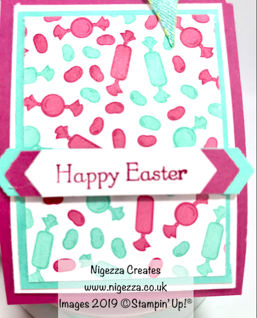 InspireINK Blog Hop Nigezza Creates Stampin Up How Sweet it is Easter Egg Box