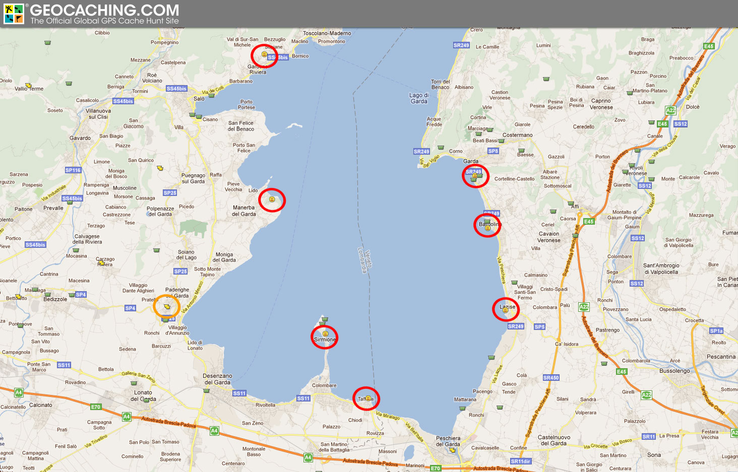 geocaching: Cachen rund um den Gardasee geocaching: Cachen rund um den Gardasee
