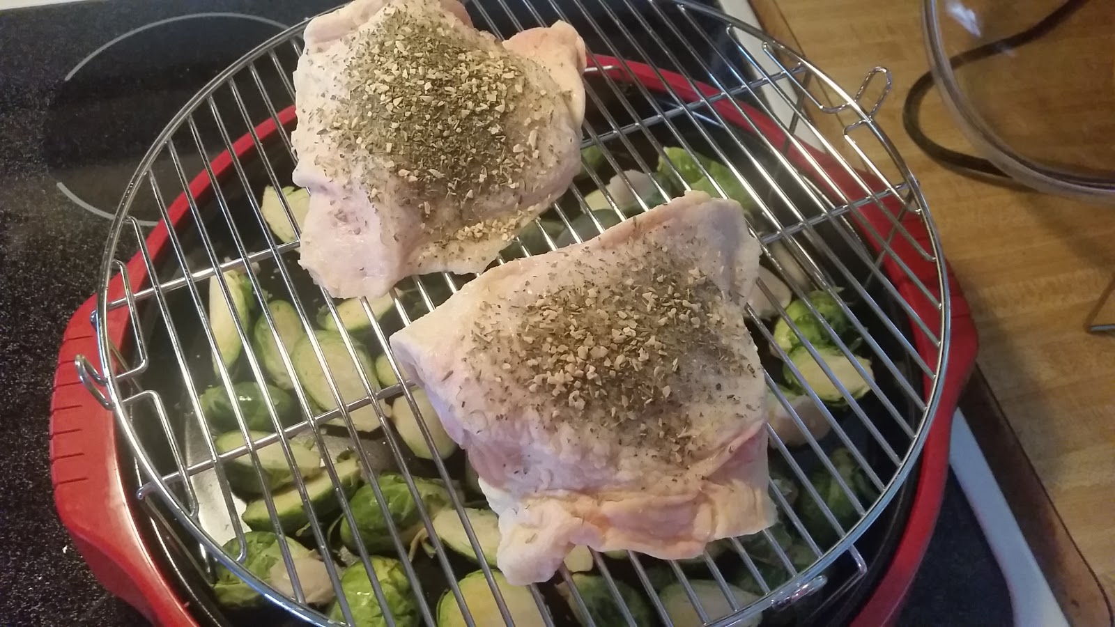 From Mess Hall to Bistro Italian Chicken and Brussels Sprouts in the