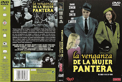 Cover, Dvd, Caratula:  El regreso de la mujer pantera (La venganza de la mujer pantera)| 1944 | The Curse of the Cat People