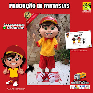MASCOTE - Fantasia de Crian�a Menino