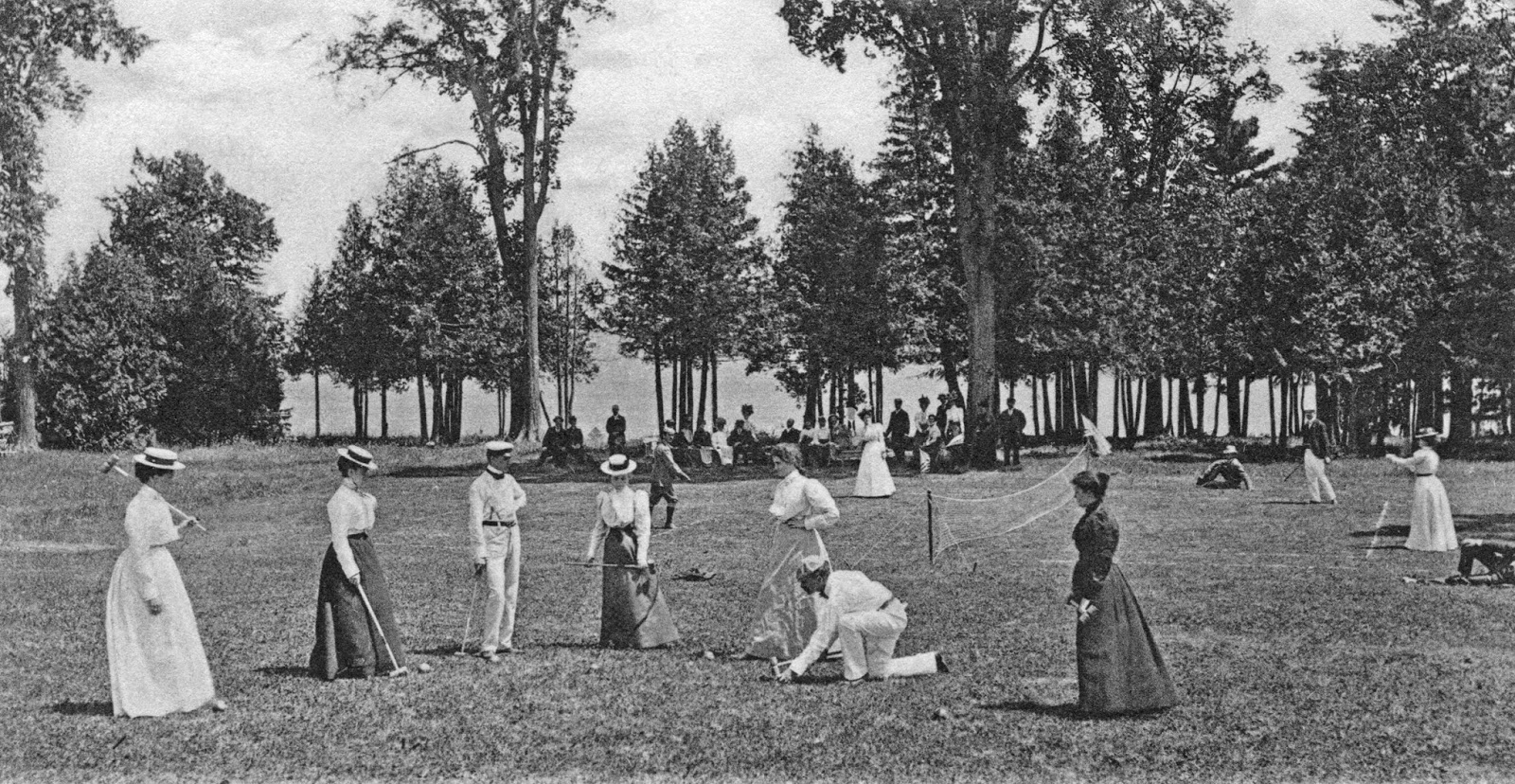 History in Photos Croquet