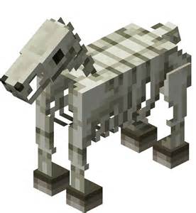 Minecraft Minecraft骷髏馬