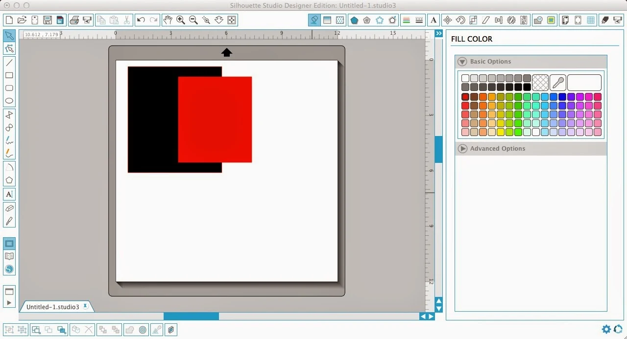 Silhouette Studio, Silhouette tutorial, frame, text, scrapbook layout