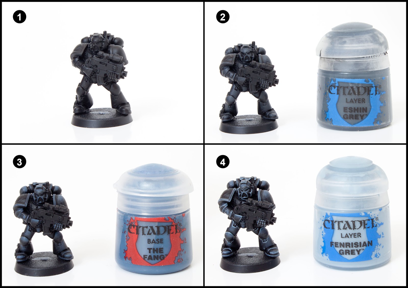 Tutorial How to paint Iron Hands Space Marines Tale of Painters