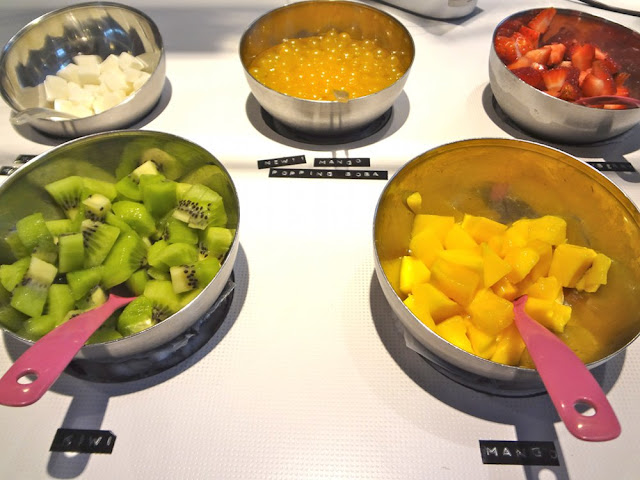 fruit toppings for frozen yogurt