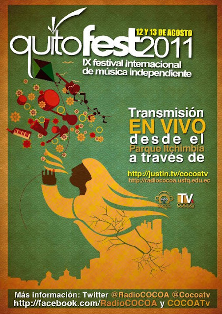 ¡Llegó el Quitofest 2011! Síguelo por Radio COCOA y COCOA TV