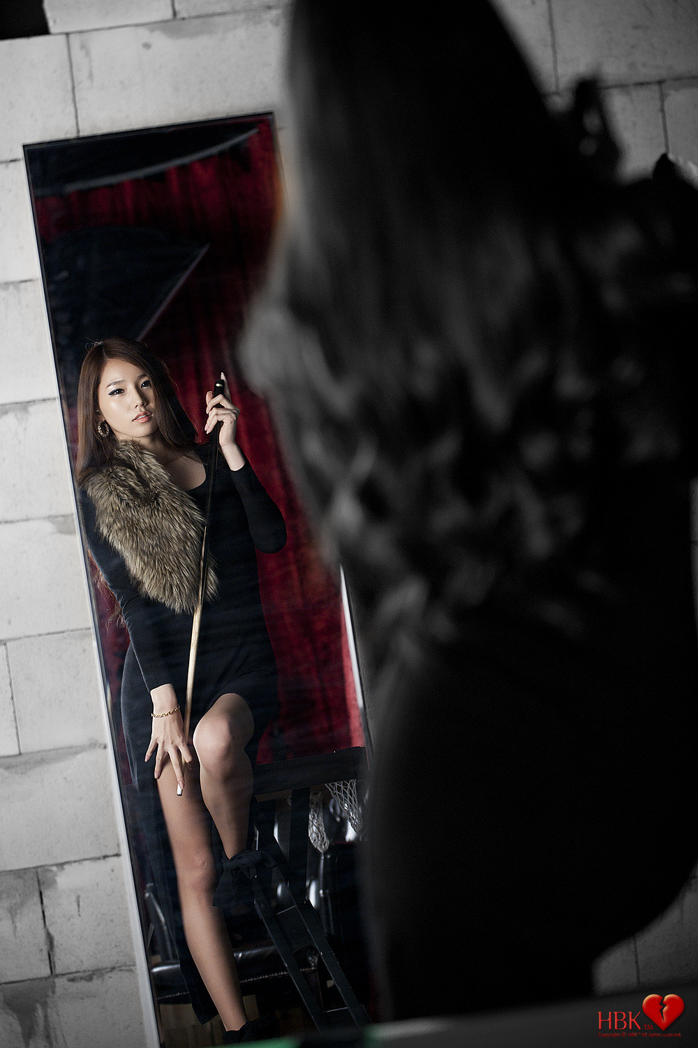 Lee Ji Min In Black Maxi ~ Cute Girl Asian Girl Korean Girl