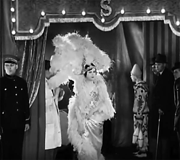 Esme Percy femulates in the 1930 Hitchcock film Murder!