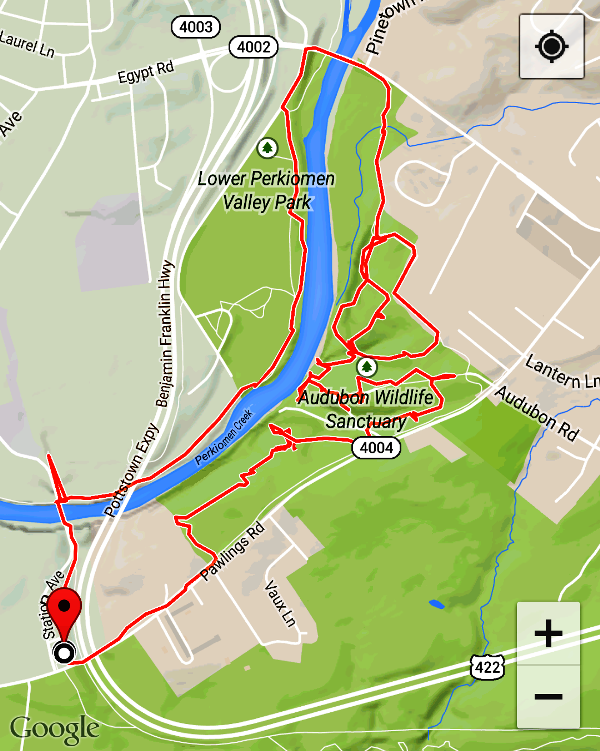 Southeastern PA Hiking John James Audubon Center at Mill Grove