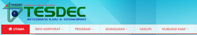 Rasmi - Jawatan Kosong (TESDEC) Pusat Pembangunan Kemahiran Negeri Terengganu 2019 Rasmi - Jawatan Kosong (TESDEC) Pusat Pembangunan Kemahiran Negeri Terengganu 2019