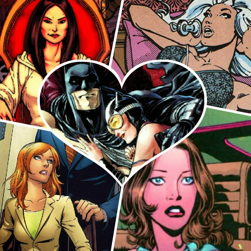 Fierce Divas & Femmes Fatales: Top 5: Batman Love Interests