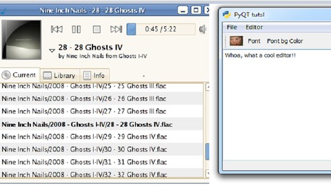 Build GUI Based Music Player and Text Editor in Python - Free Paid ...