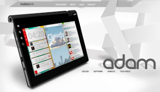 Notion Ink’s Adam tablet reveals more details