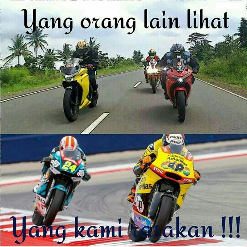 7 Meme Lucu 'Anak Motor' Ini Kocaknya Bikin Ngegas Hidupmu