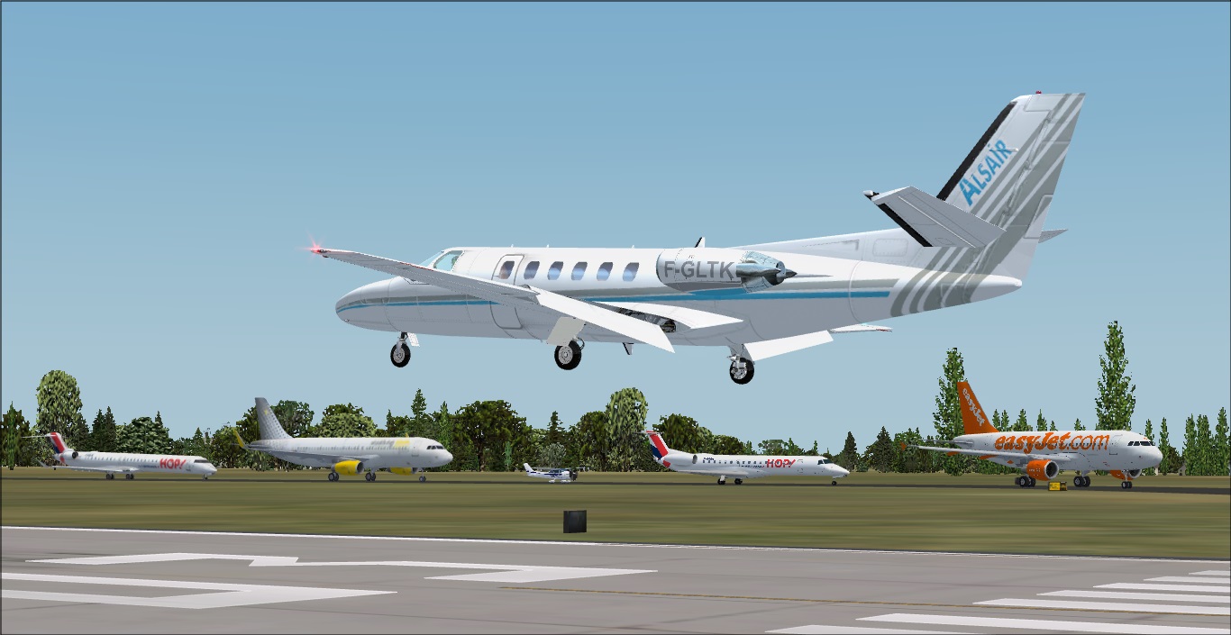 Fotos Flight Simulator Cessna Citation II