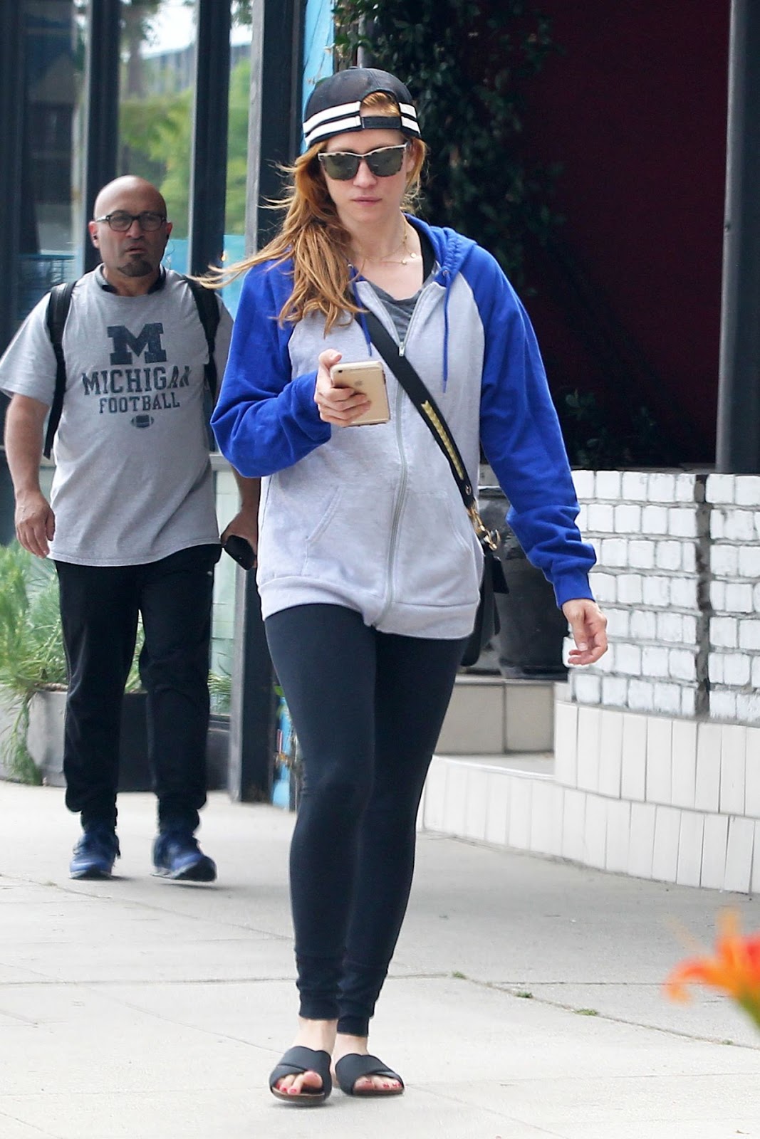 Brittany Snow || Leaving Her Pilates Class in LA || June 1, 2017 | CineHub