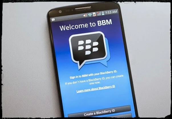 Cara membuat akun BBM di Android