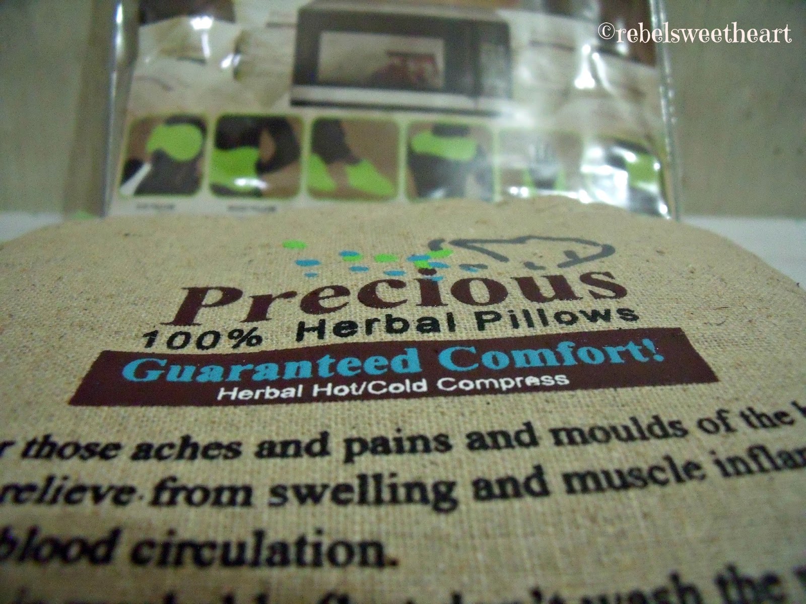 The Rebel Sweetheart. Spotlight Precious Herbal Pillow.