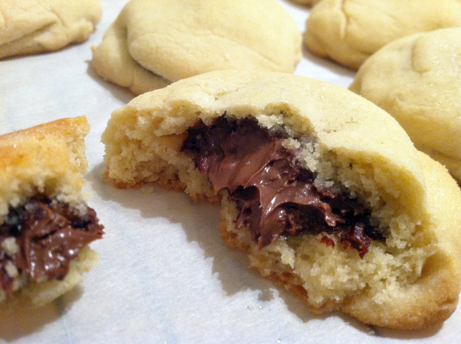 ButchInTheKitchen Nutella Filled Sugar Cookies