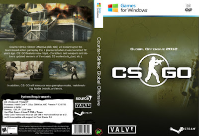 Counter Strike Global Offensive  (CS GO) - Cover Game Pc
