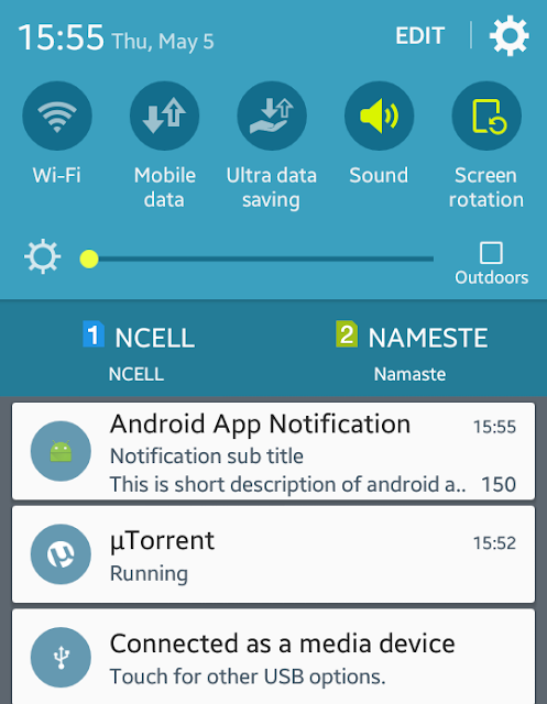 Android Example: How to Show and Clear Notification in Android App