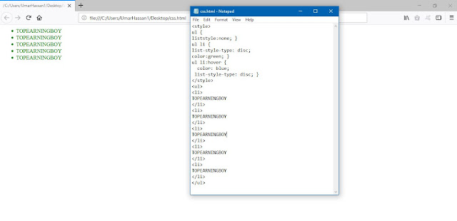 Learn How to Make Basic CSS Stylesheet in Notepad