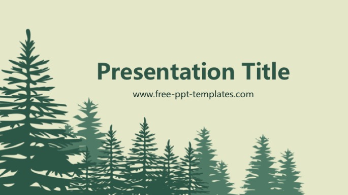 Forest Powerpoint Template