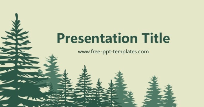 Forest PowerPoint Template