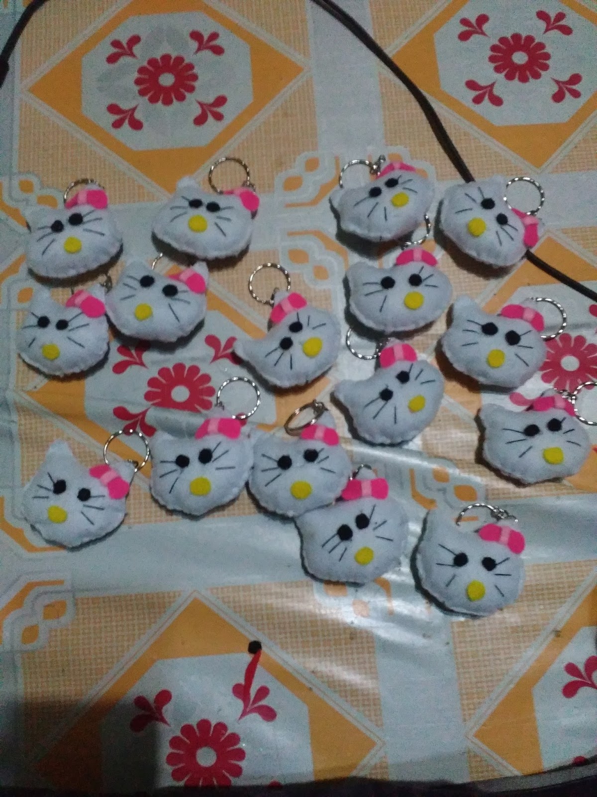 Contoh Gantungan Kunci Dari Kain Flanel Berbagai Contoh