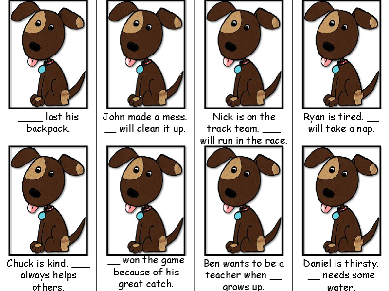 The Speech Ladies Puppy Pronouns