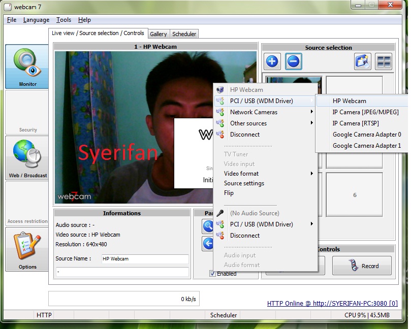 Программы webcam