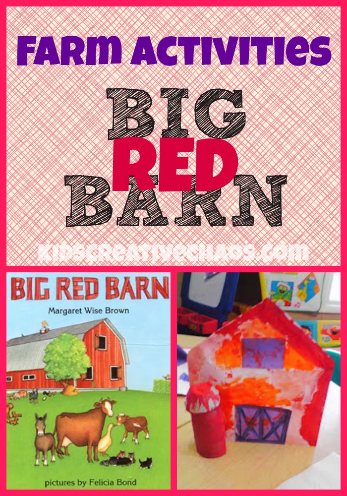 farm craft fun with the big red barn by margaret wise brown big red barn book