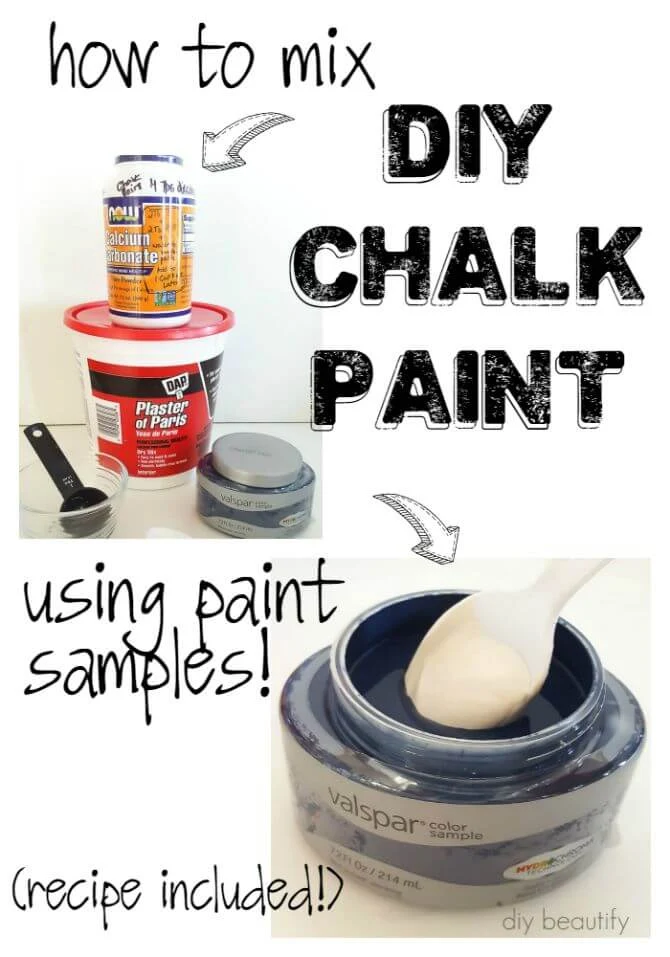 recipe for DIY chalk paint