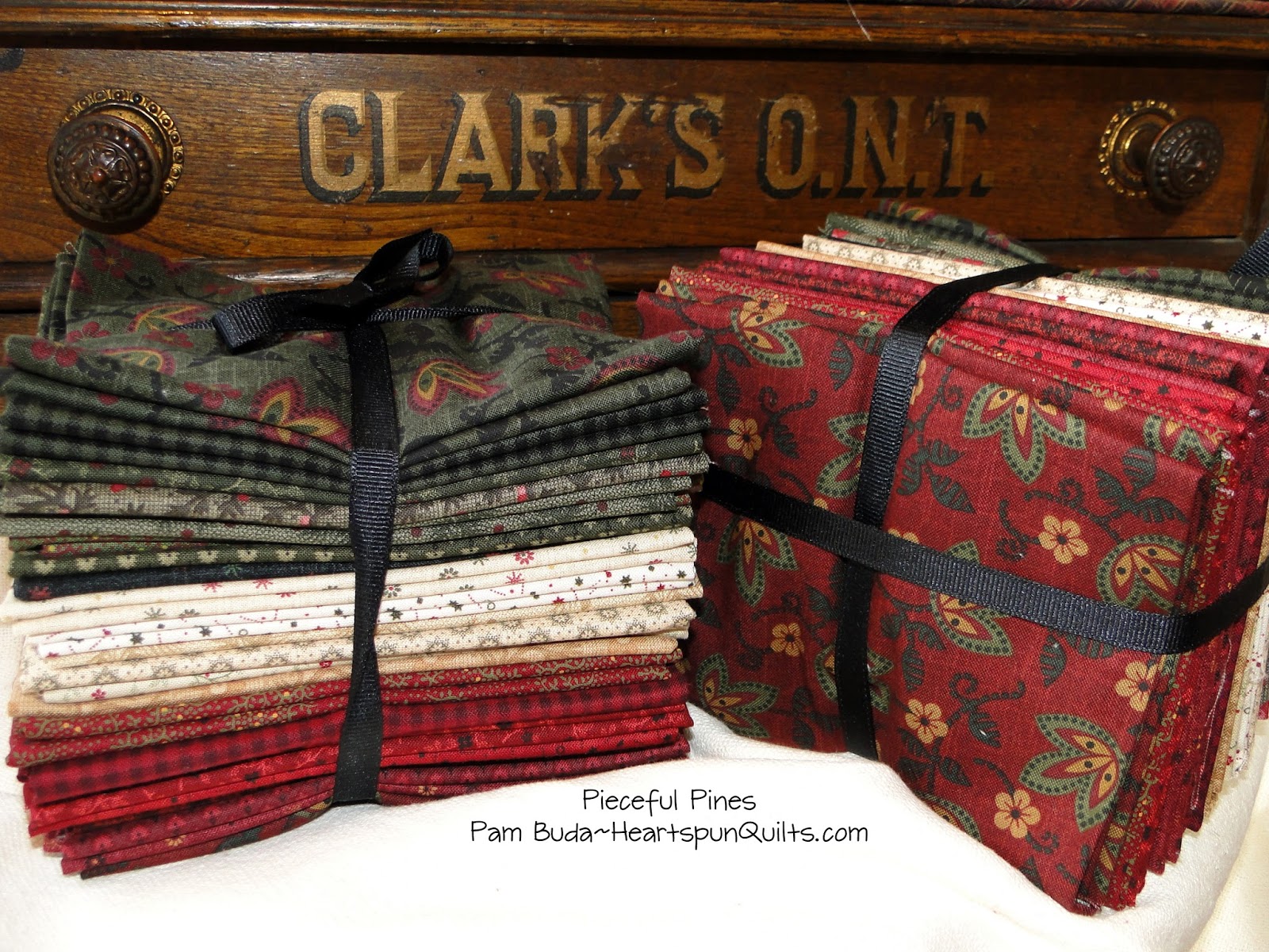 Heartspun Quilts Pam Buda Pieceful Pines Fabric Arrives!!