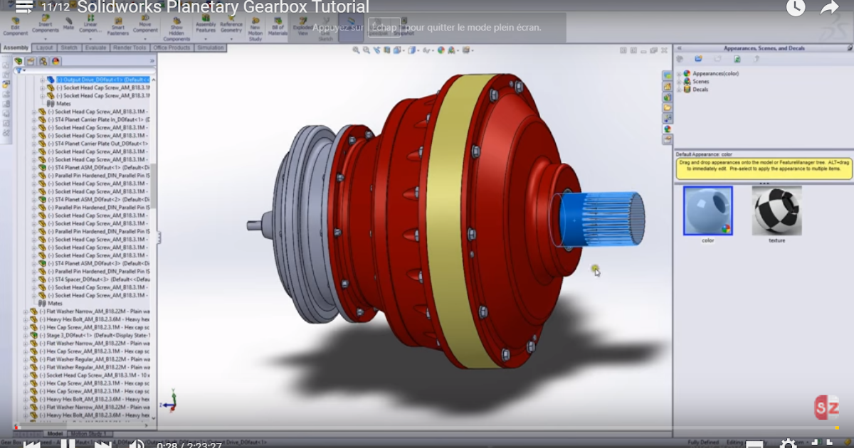 Solidworks Gearbox Tutorial Solidworks Zen