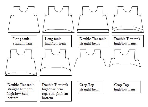 Tank top pattern, Double Tier tank and Crop Top sewing pattern – Seamingly  Smitten