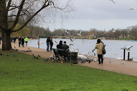 View across the Serpentine, Hyde Park