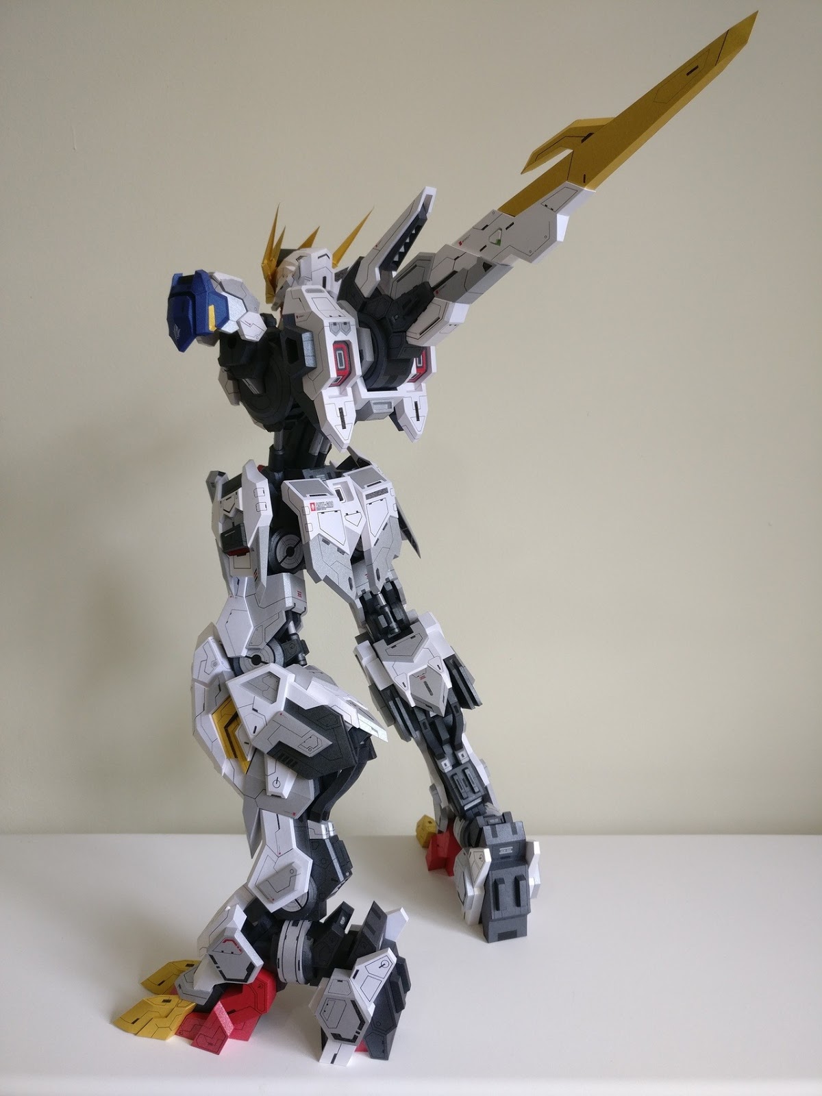 Premium Barbatos Lupus Rex Gundam Papercraft Ver Hikaru11 Brian 