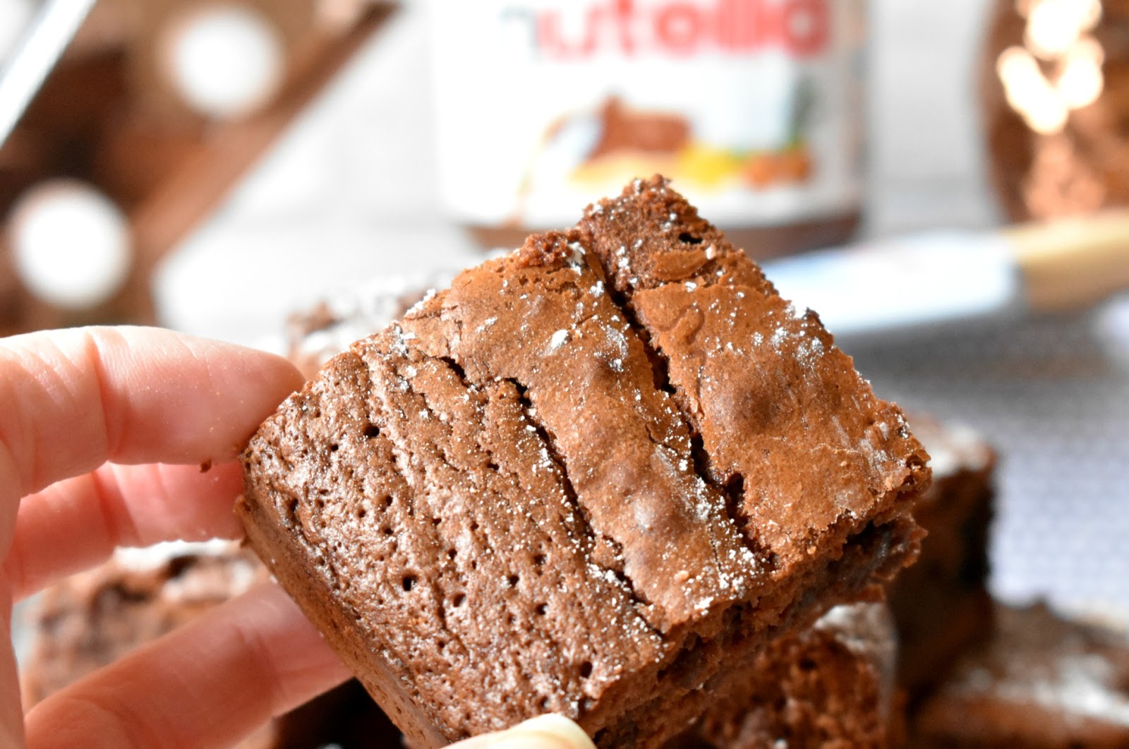 Easy Nutella Brownies