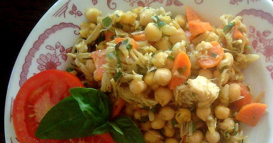 Daily Blessings: Chickpea and Carrot Salad