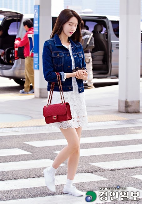 14 Lovely Airport Fashion Moments With Snsd S Yoona Snsd Oh Gg