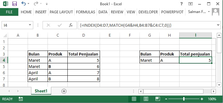 Формула индекс в excel. Формула индекс в excel