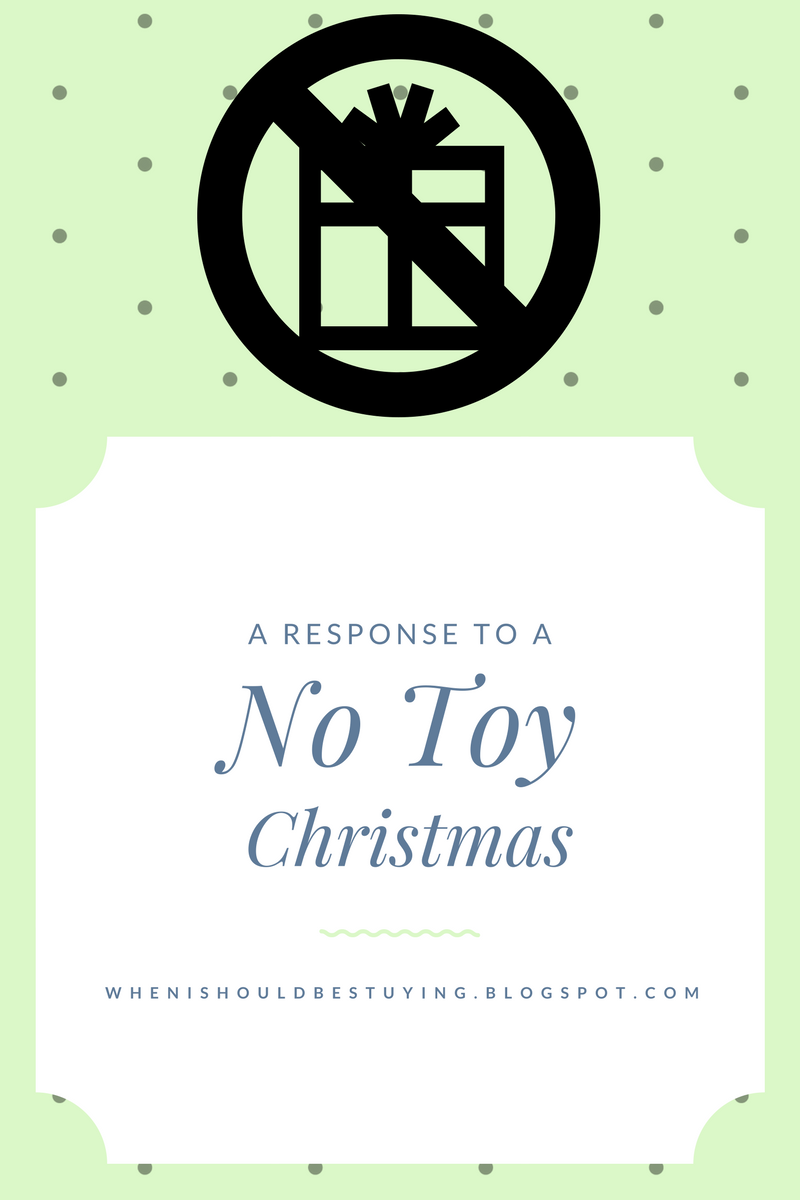 no toys for christmas