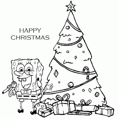 SpongeBob SquarePants Coloring Pages holiday.filminspector.com