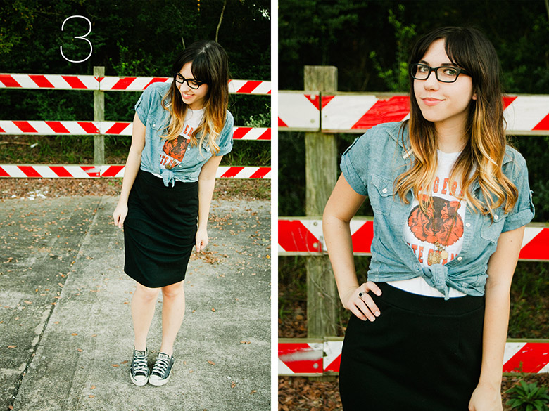 Sincerely, Kinsey: 3 Ways to Wear a Graphc Tee With Bri