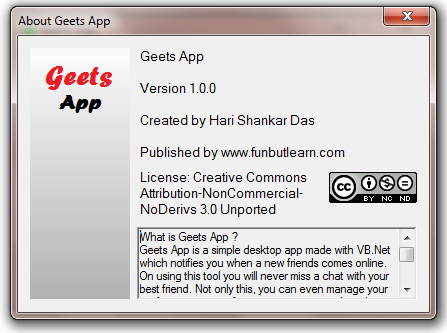 About Geets App