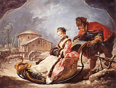 Winter by Francois Boucher, 1755